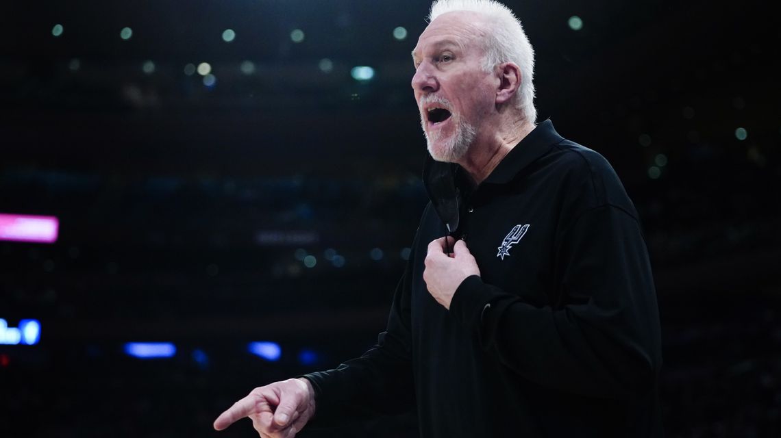 Spurred on: Popovich craves teaching time with a young team