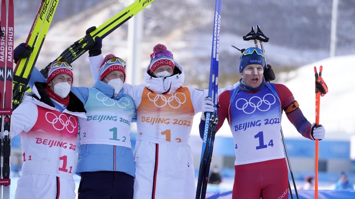 Norway Takes Olympic Gold Medal In Biathlon Team Relay - BVM Sports