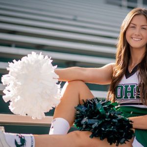 On the sidelines with Lake Orion cheerleading captain Georgia Curtis