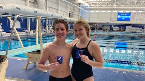 Clearview freshmen divers Rosenberger and Whalen qualify for NJSIAA State Championship