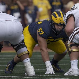 Michigan DT Joey George has taken an unconventional route to success