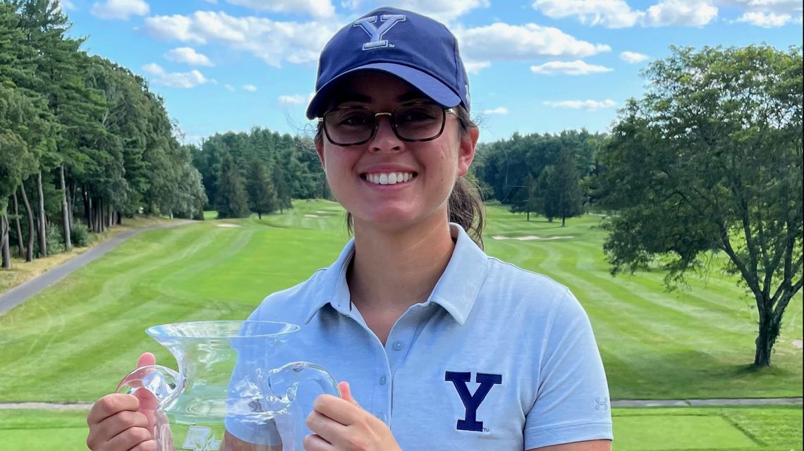 Yale golf star Ami Gianchandani succeeds on and off the course