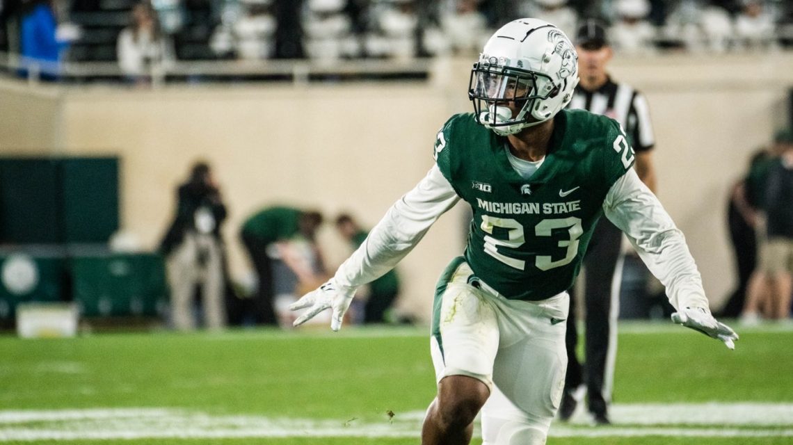 LOOK: Linebacker Darius Snow Designs Alternate Jerseys For Michigan State  Football - Sports Illustrated Michigan State Spartans News, Analysis and  More