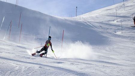 Erik Sandvik collecting varsity letters at multi-sport athlete at Steamboat Springs