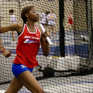 South Bend Adams Lady Eagles T&F set personal bests