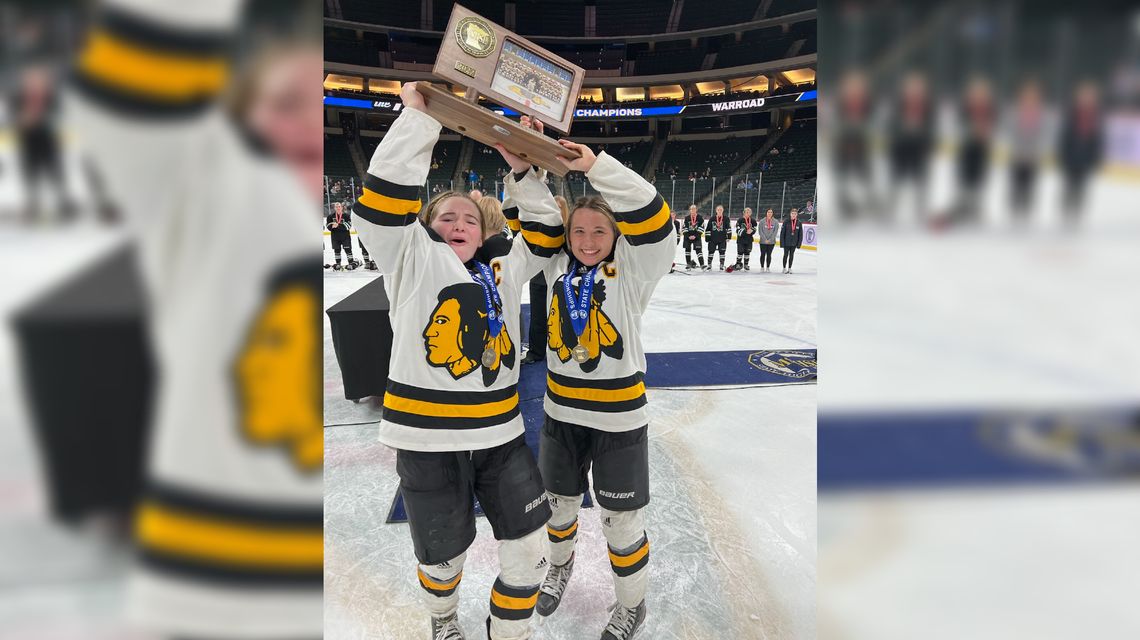 Warroad Warriors win coveted Minnesota girls hockey state title