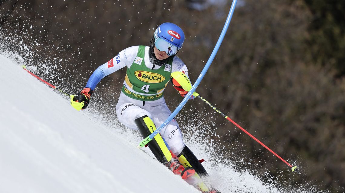 Shiffrin 5th-fastest in last World Cup slalom led by Dürr