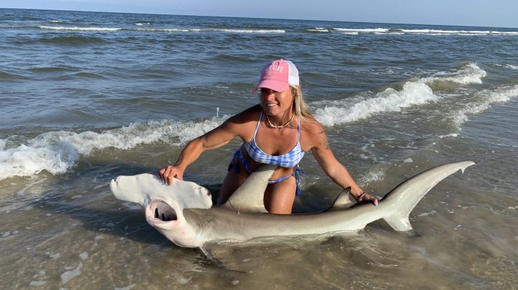 Shark catch of the day for Port au Port woman out cod fishing