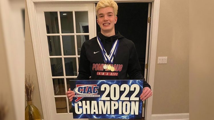 Pomperaug senior swim captain Timothy Regan finds success despite roadblocks