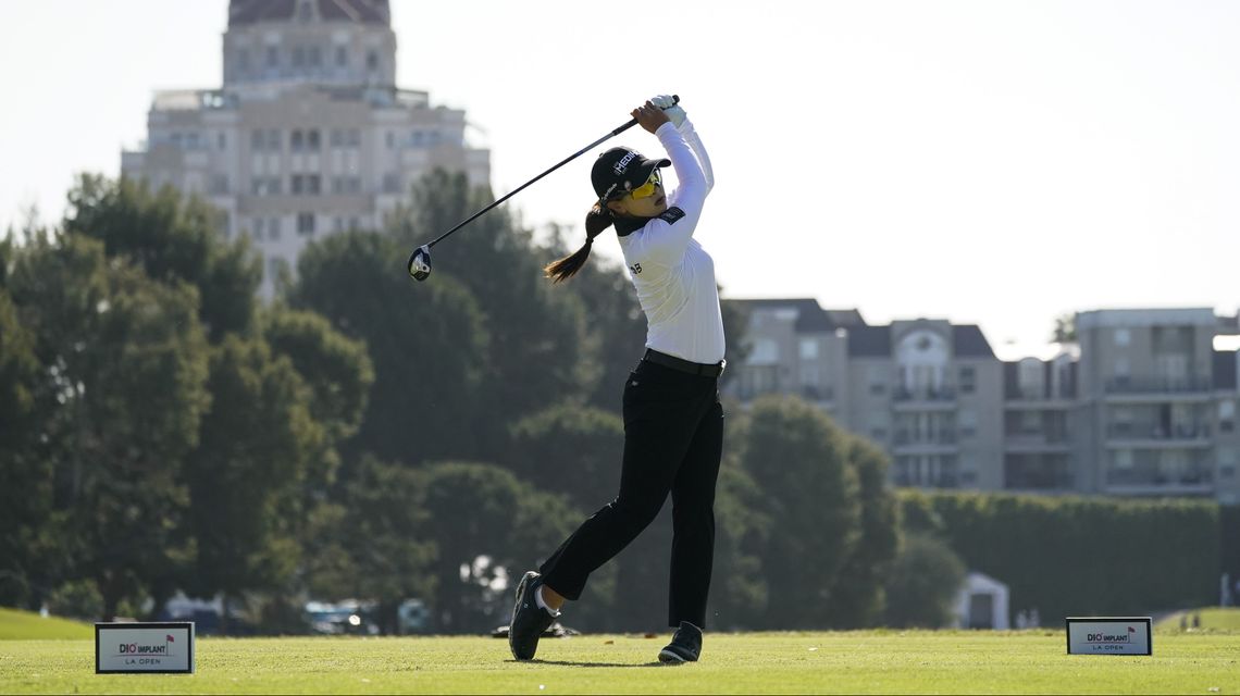 Hataoka, Pedersen share early lead in LPGA Tour’s LA Open