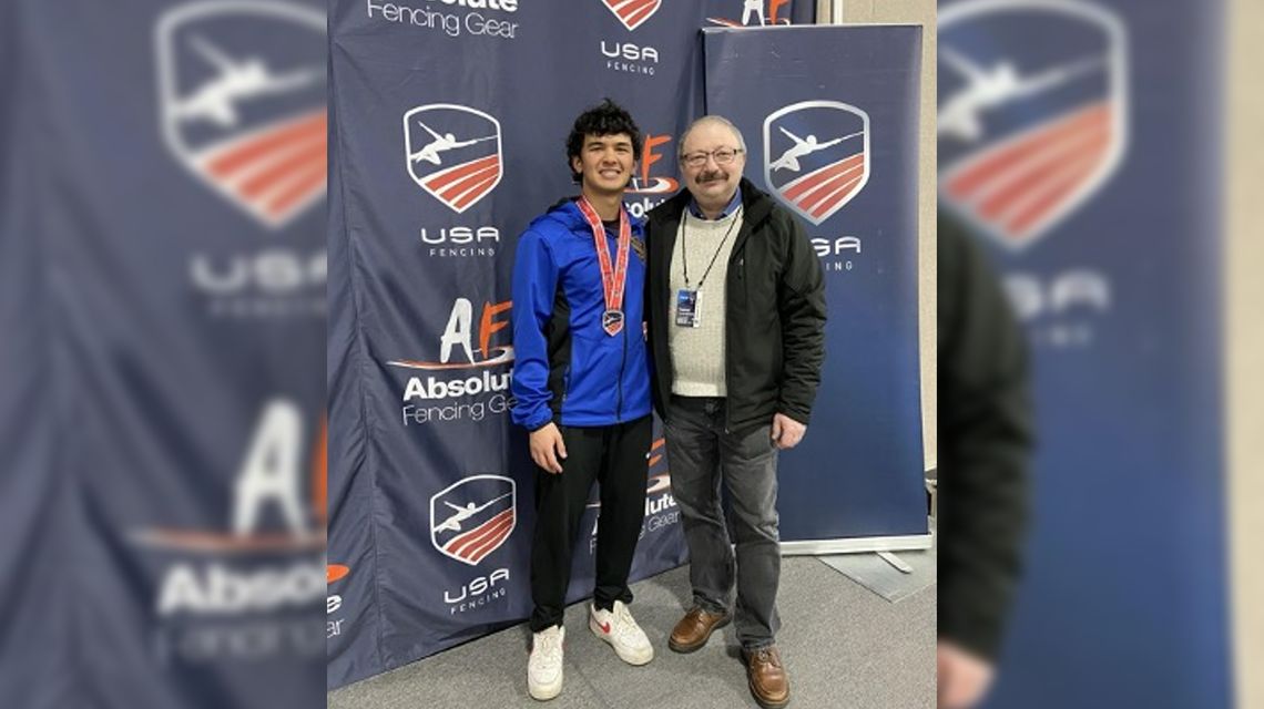 Central Valley’s own Jacob Levy podiums at Junior Olympics for fencing ...