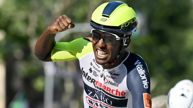 Eritrea’s Girmay takes Giro leg in win for African cycling