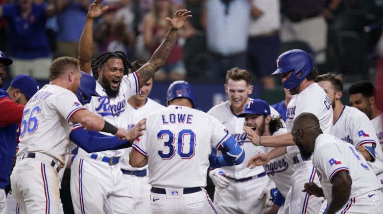 Lowe HR in 10th gives Rangers 6-5 win and sweep of Angels