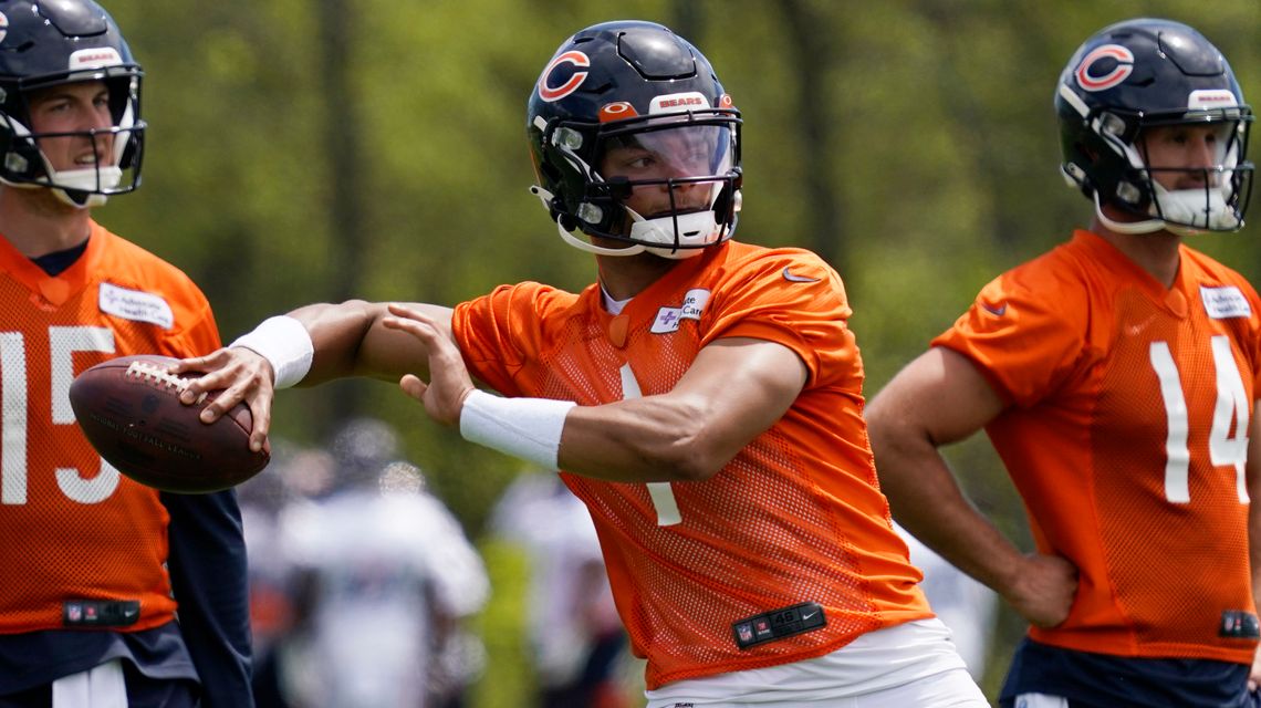 Bears try to prove they can support QB Justin Fields