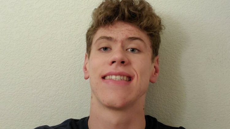 Breaking swim team records as a Pine Creek sophomore