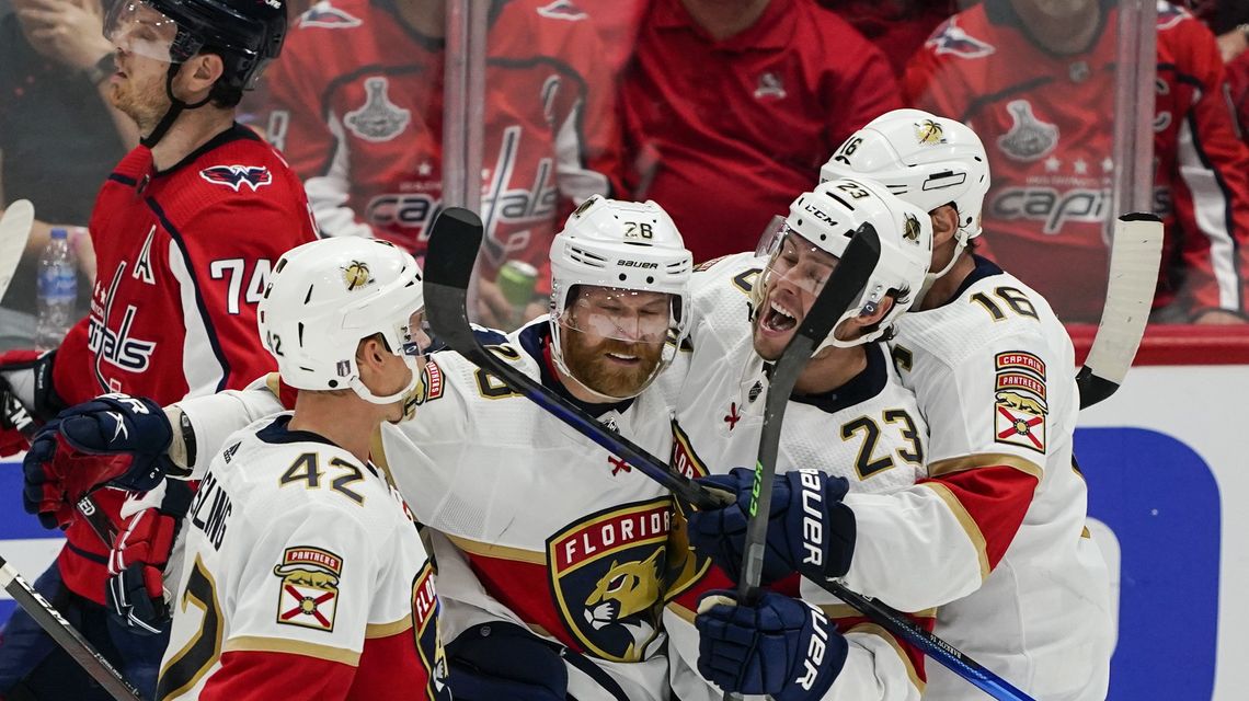 Panthers find their mojo to beat Capitals, reach 2nd round