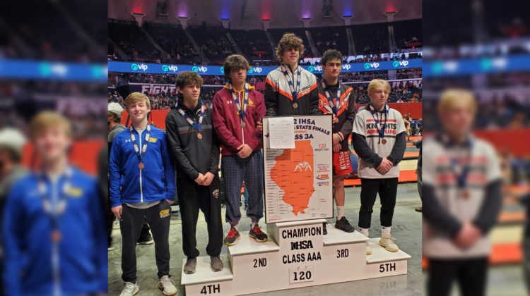 Loyola Academy’s Odiotti is the best finisher in program history on IHSA state mat