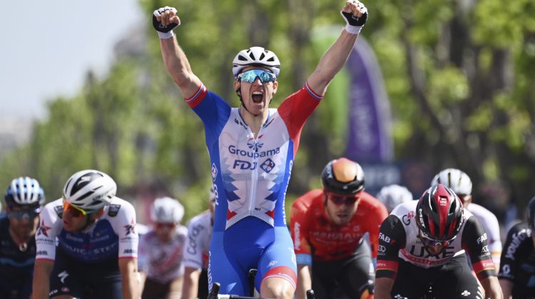 Démare sprints to win 5th stage of Giro, López stays in pink