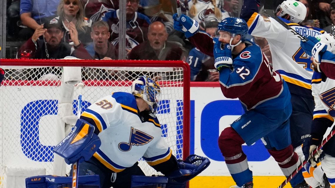 Avs seek answers after Blues make right moves, tie series