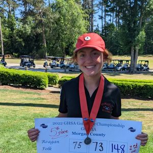 Morgan County’s Reagan Folk takes 2nd at GHSA Golf AAA State Championship