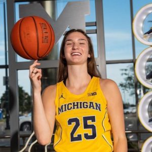 Michigan commit Kate Clarke continuing dad’s legacy through basketball
