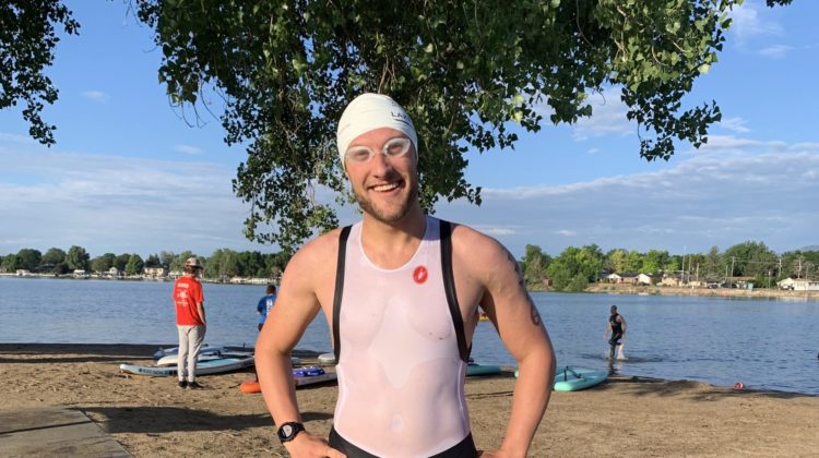 Loveland area runner enjoys training for Lake to Lake Triathlon on home turf