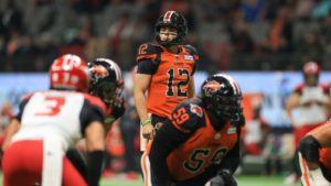 Nathan Rourke off to record-setting start for BC Lions