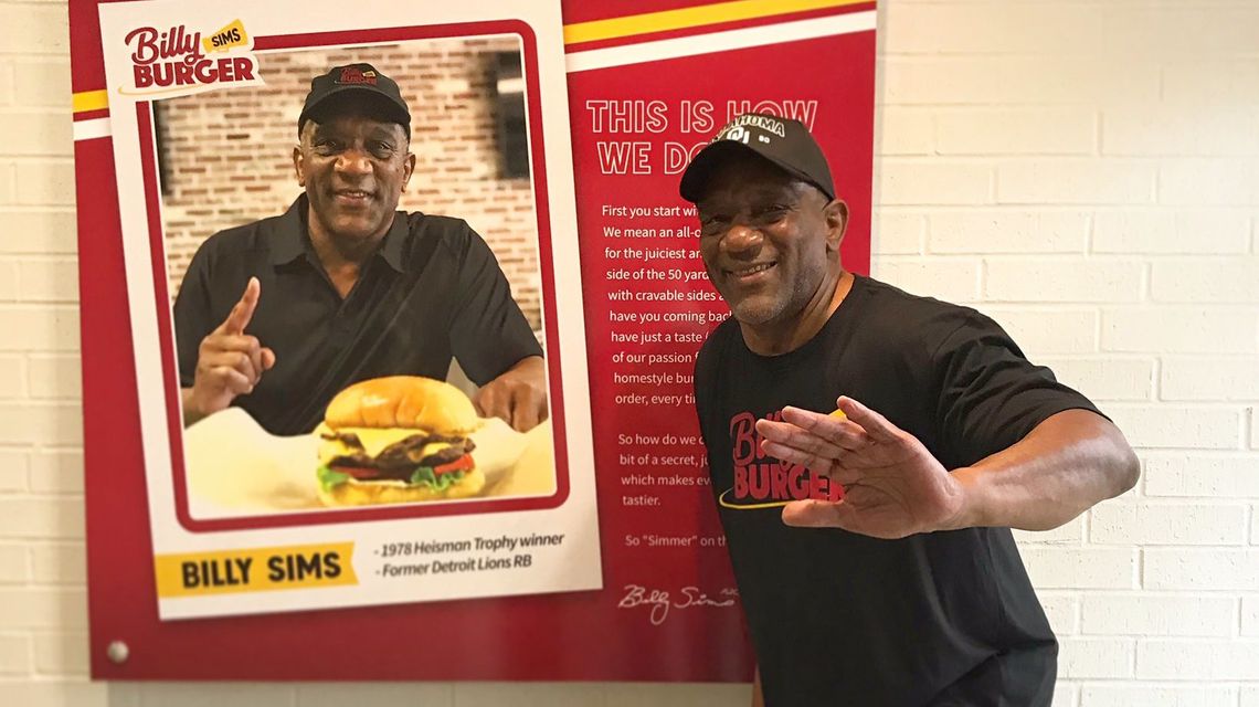 Billy Sims: BBQ Pitmaster and legendary football player