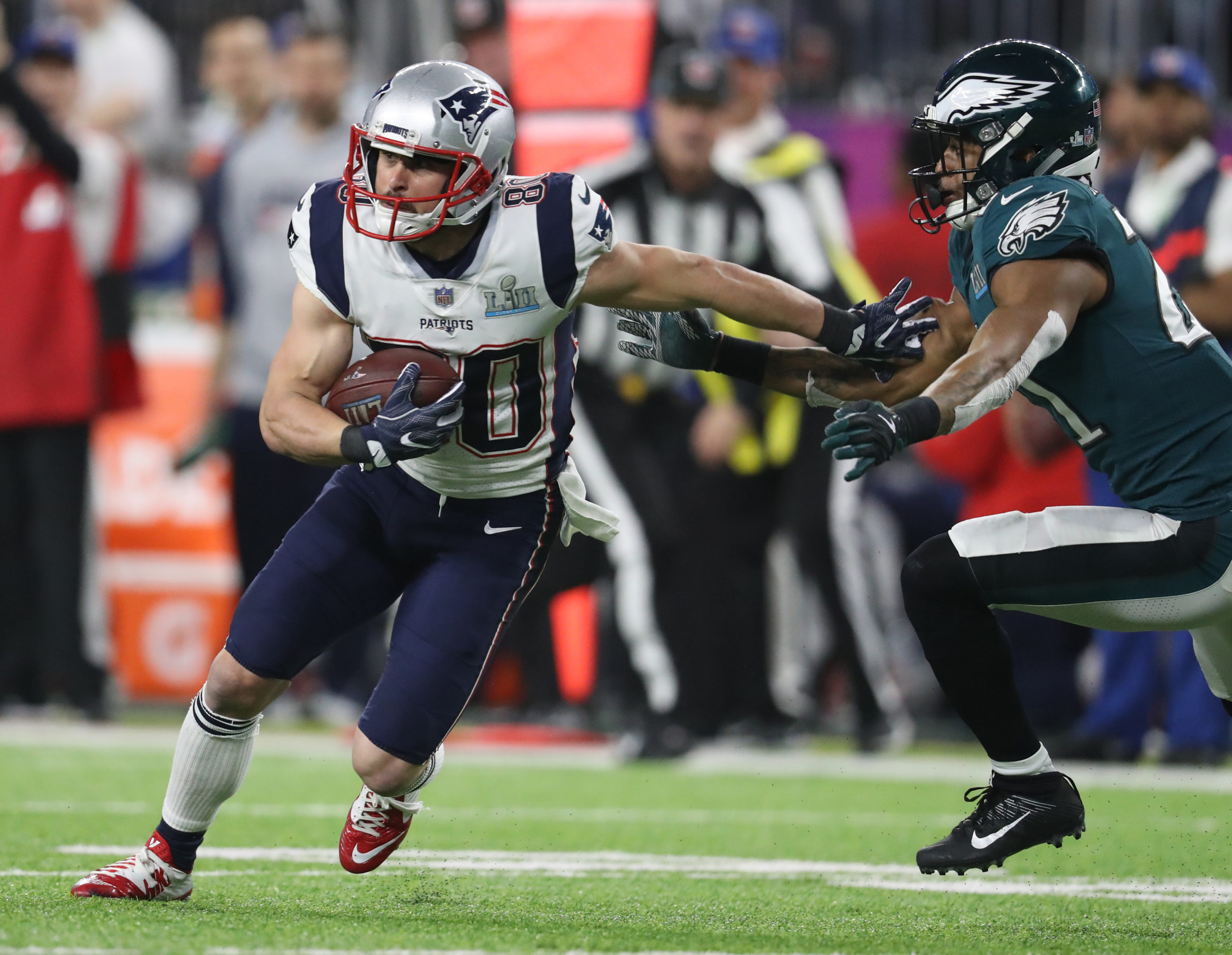 Danny Amendola Super Bowl LII New England Patriots wide receiver