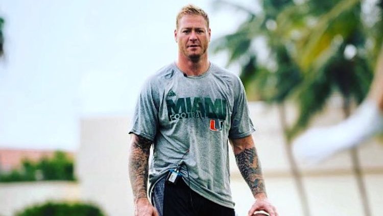 Jeremy Shockey still helps Miami Hurricanes football program
