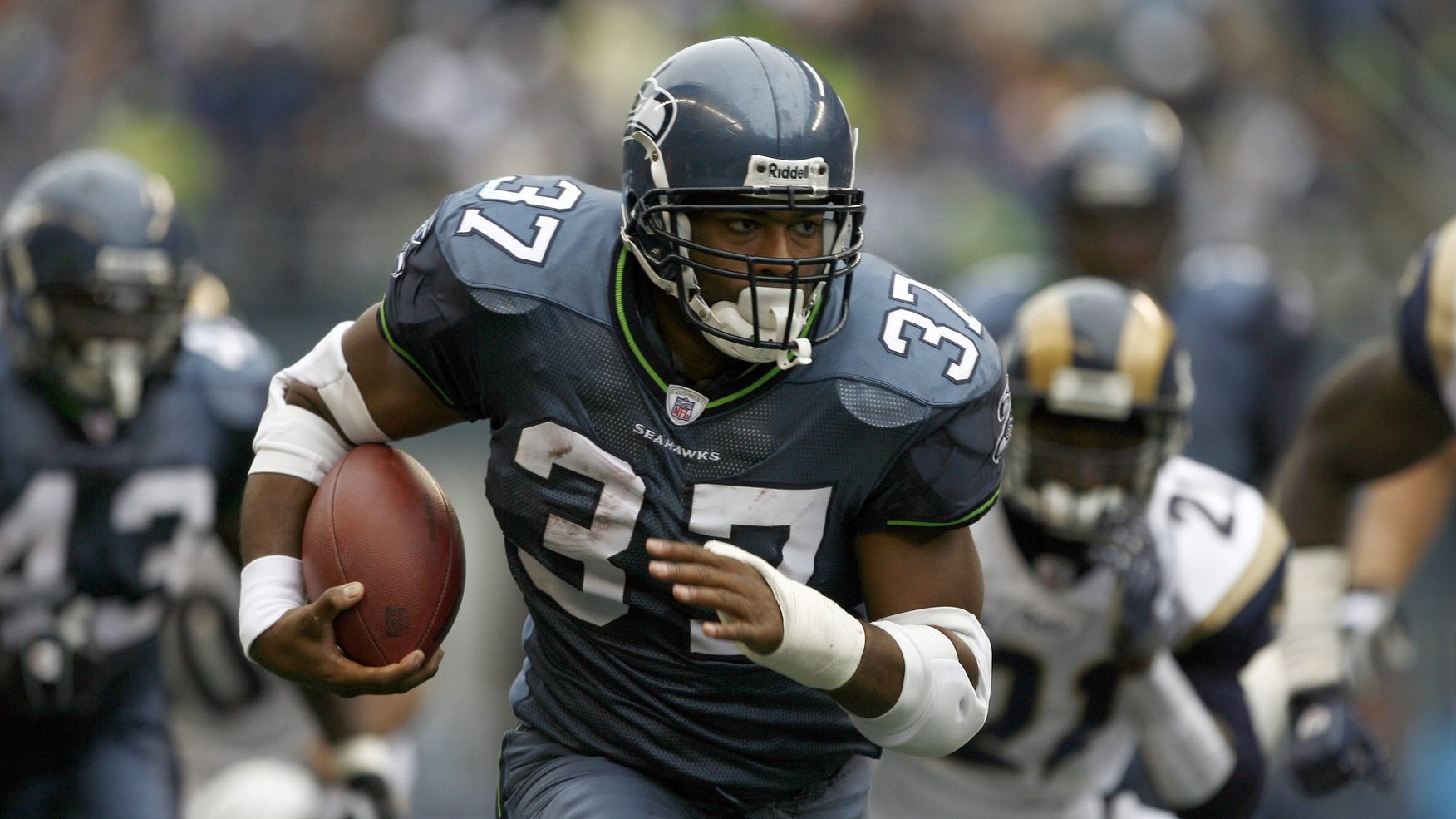 All 27 rushing TDs from Shaun Alexander's MVP season with the Seattles  Seahawks