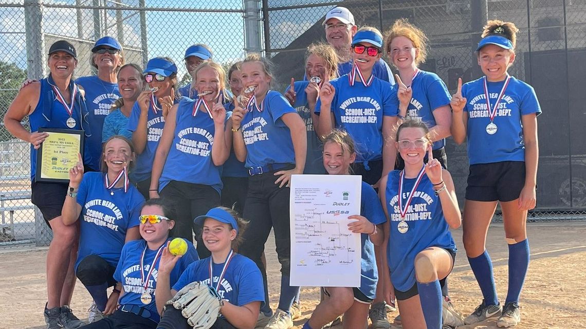 Hugo Hurricanes girls slow-pitch softball team wins USSSA 12U State Tournament