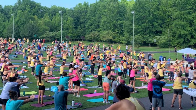 Washington Lake Park hosts Eager To Motivate Fitness Training