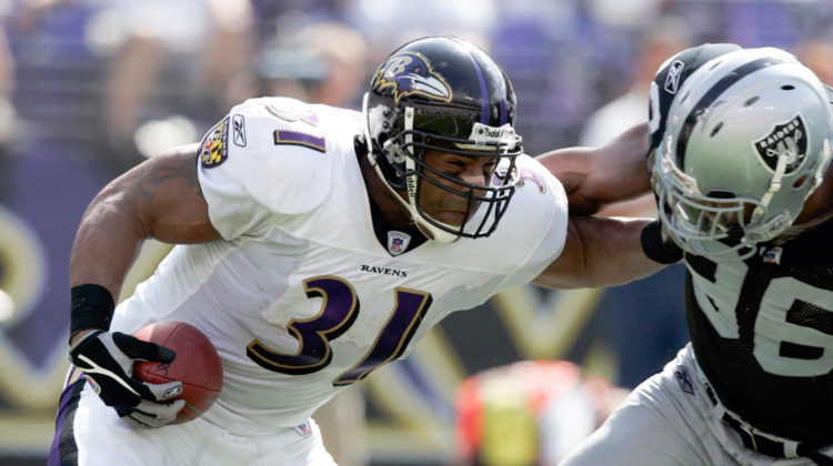 Replying to @themansw1 Jamal Lewis GREAT player for the Ravens and Bro