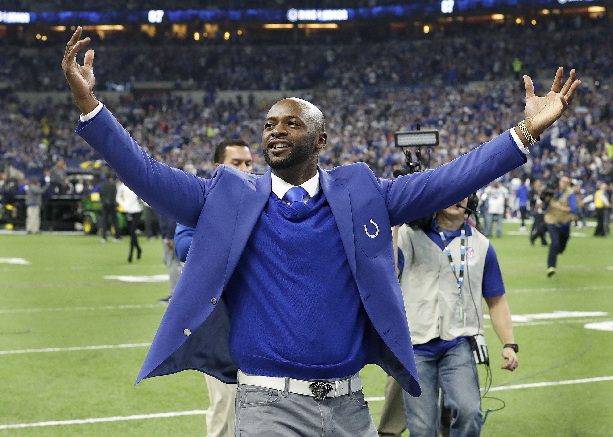 Reggie Wayne Indianapolis Colts Ring of Honor NFL