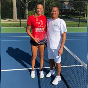 Tennis coach Rick Shy has made a career defying the odds