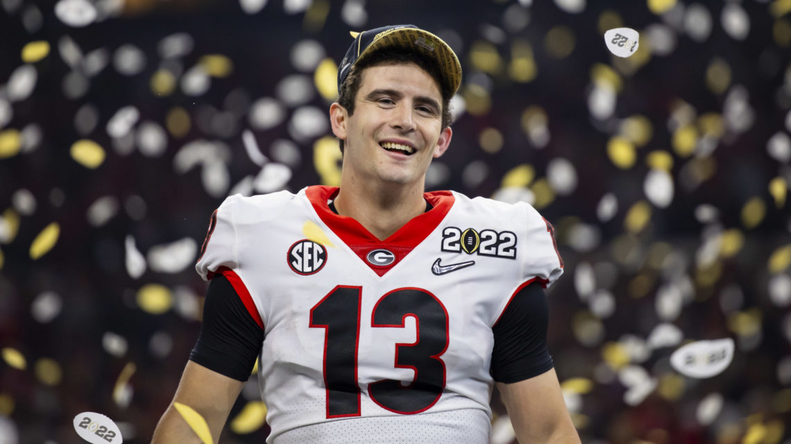 Georgia's Bennett an underdog again in NFL's QB draft class