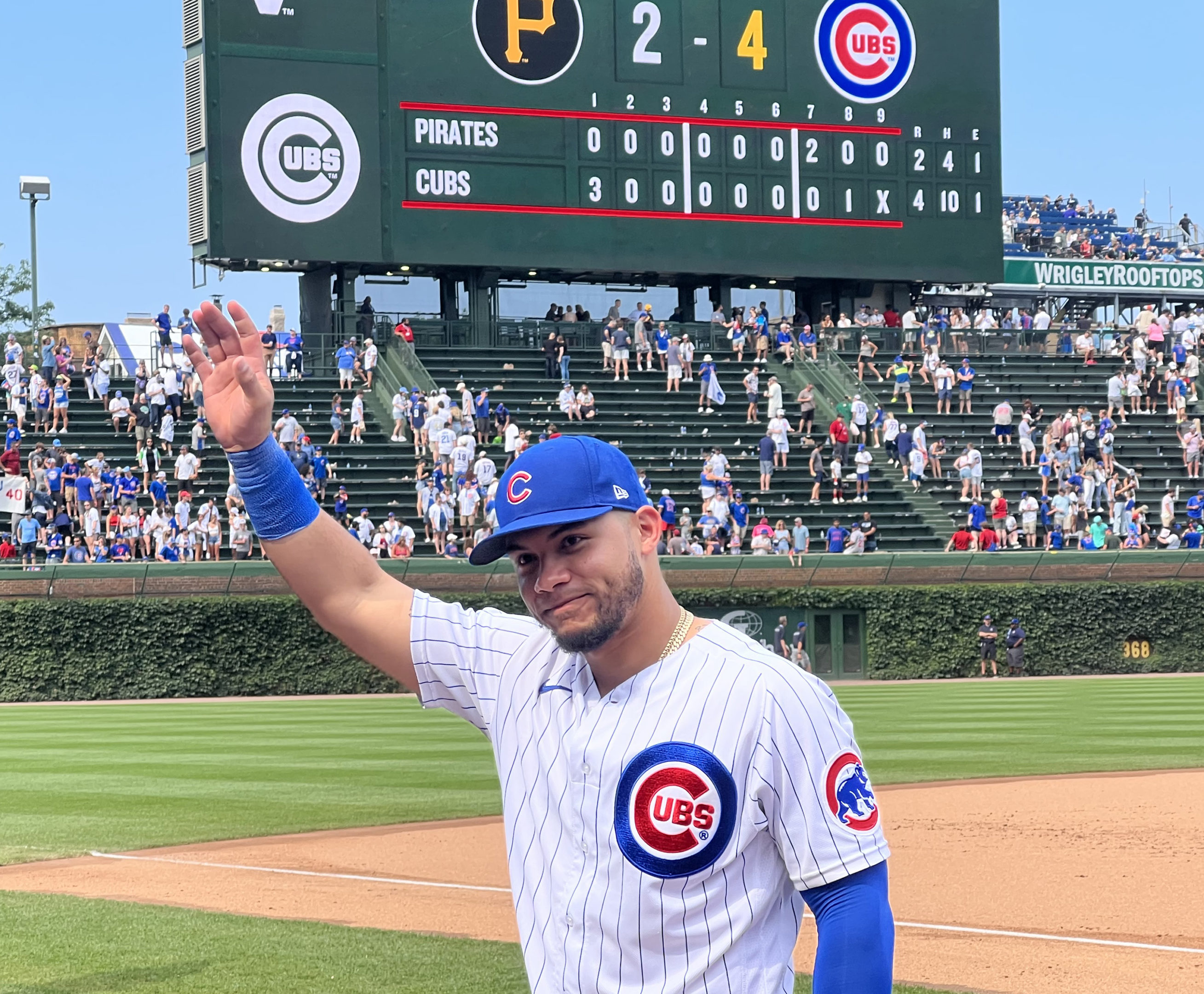 Willson Contreras final home stand Chicago Cubs
