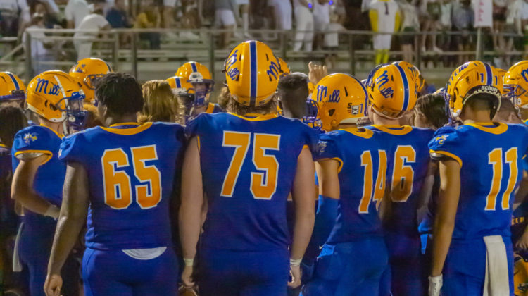 Fort Mill football kicks off with white out against Catawba Ridge High School