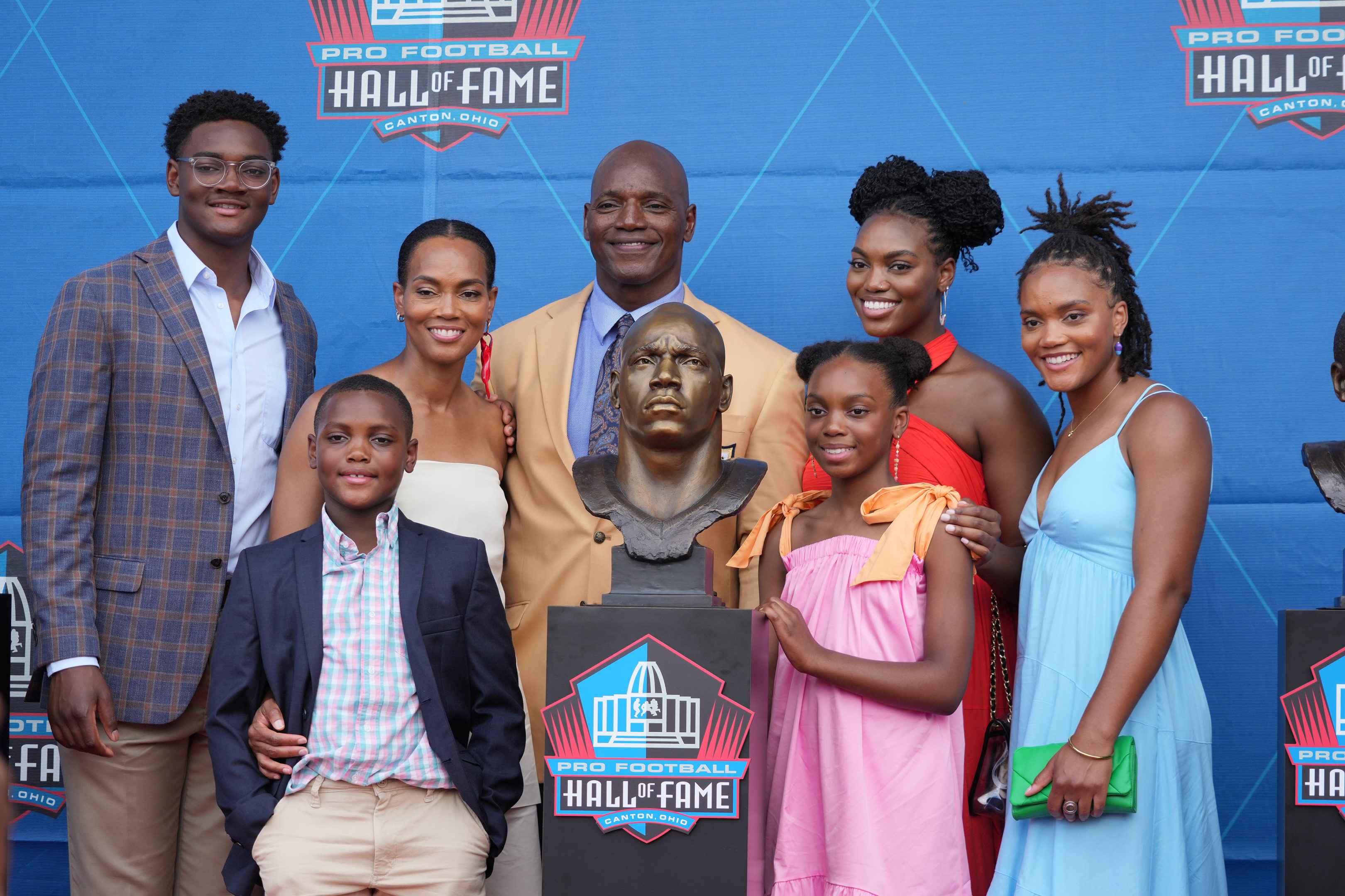 Bryant Young family Pro Football Hall of Fame