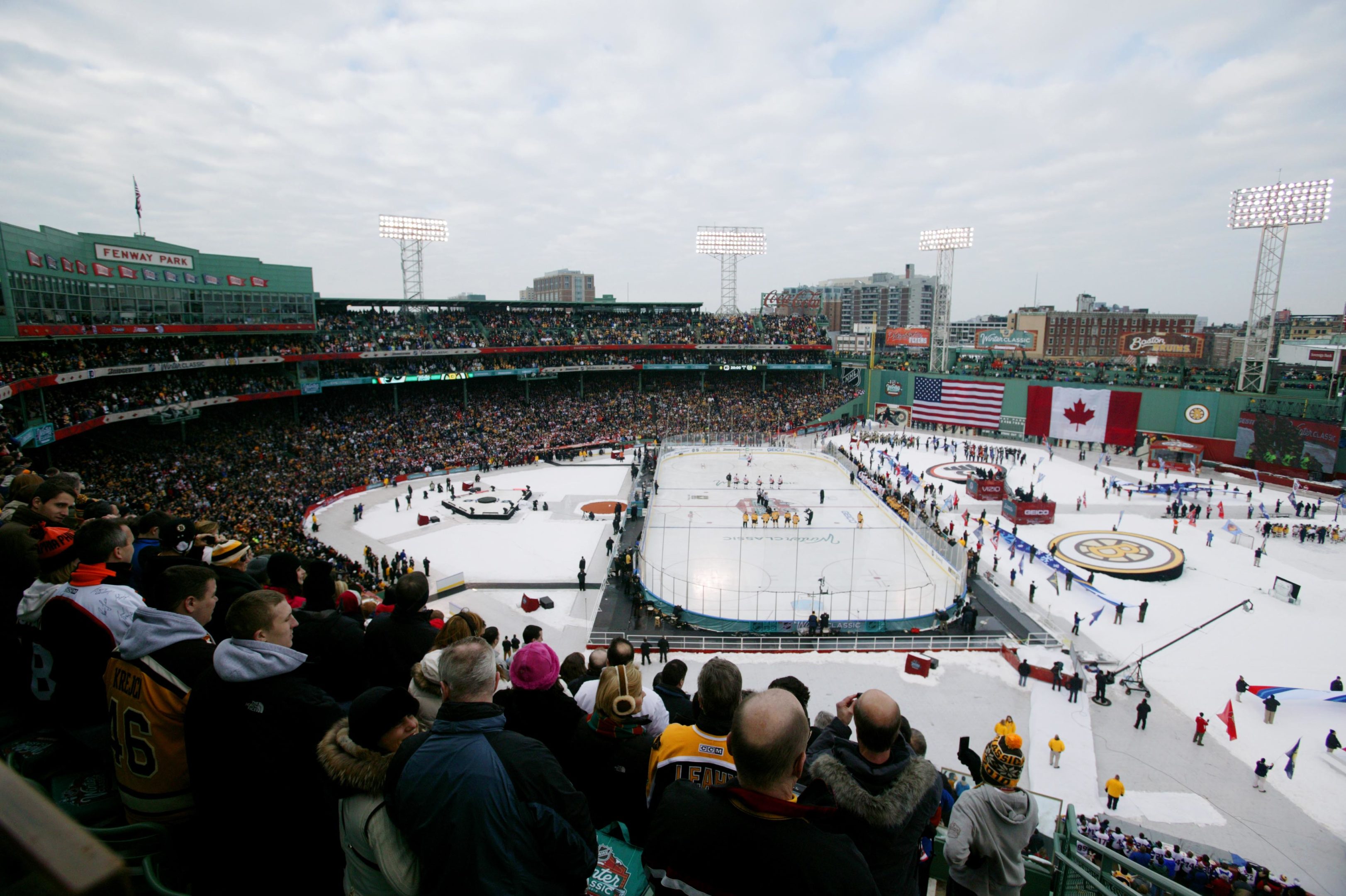 Fenway Park transforms for NHL's 14th annual Winter Classic - What's Up Newp
