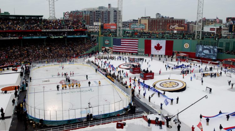 OBF: Fenway Park the place to be  to watch hockey and a real team