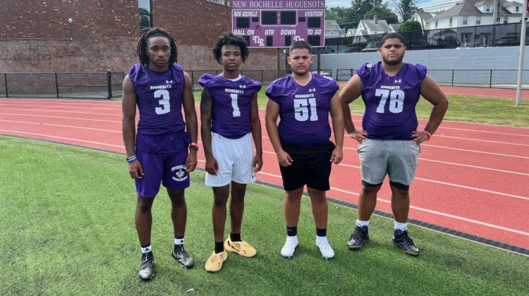 Q&A with four New Rochelle football players