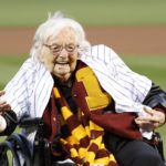 Sister Jean throws first pitch at Cubs game at 103 years old