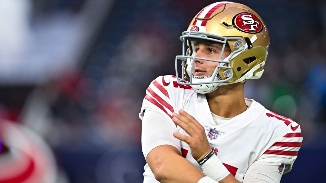 Brock Purdy must be ready as 49ers backup QB BVM Sports