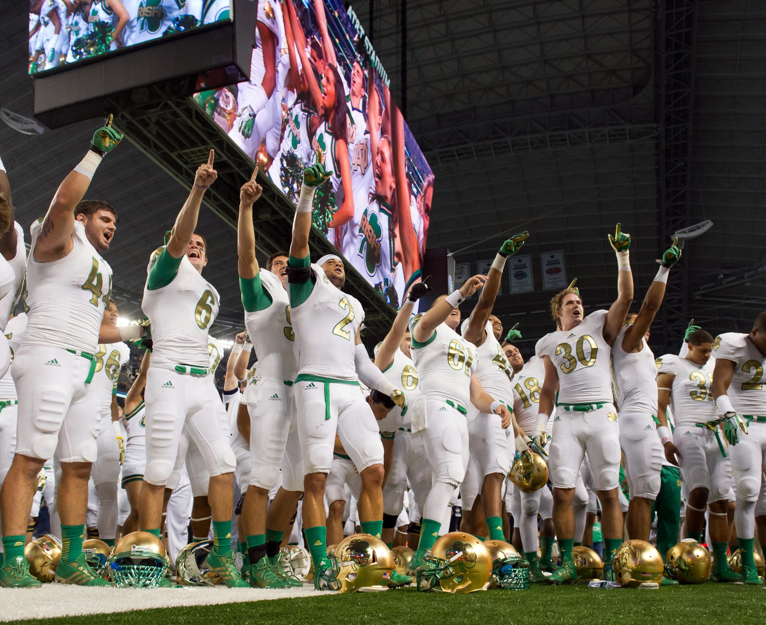 Notre Dame Fighting Irish football Shamrock Series