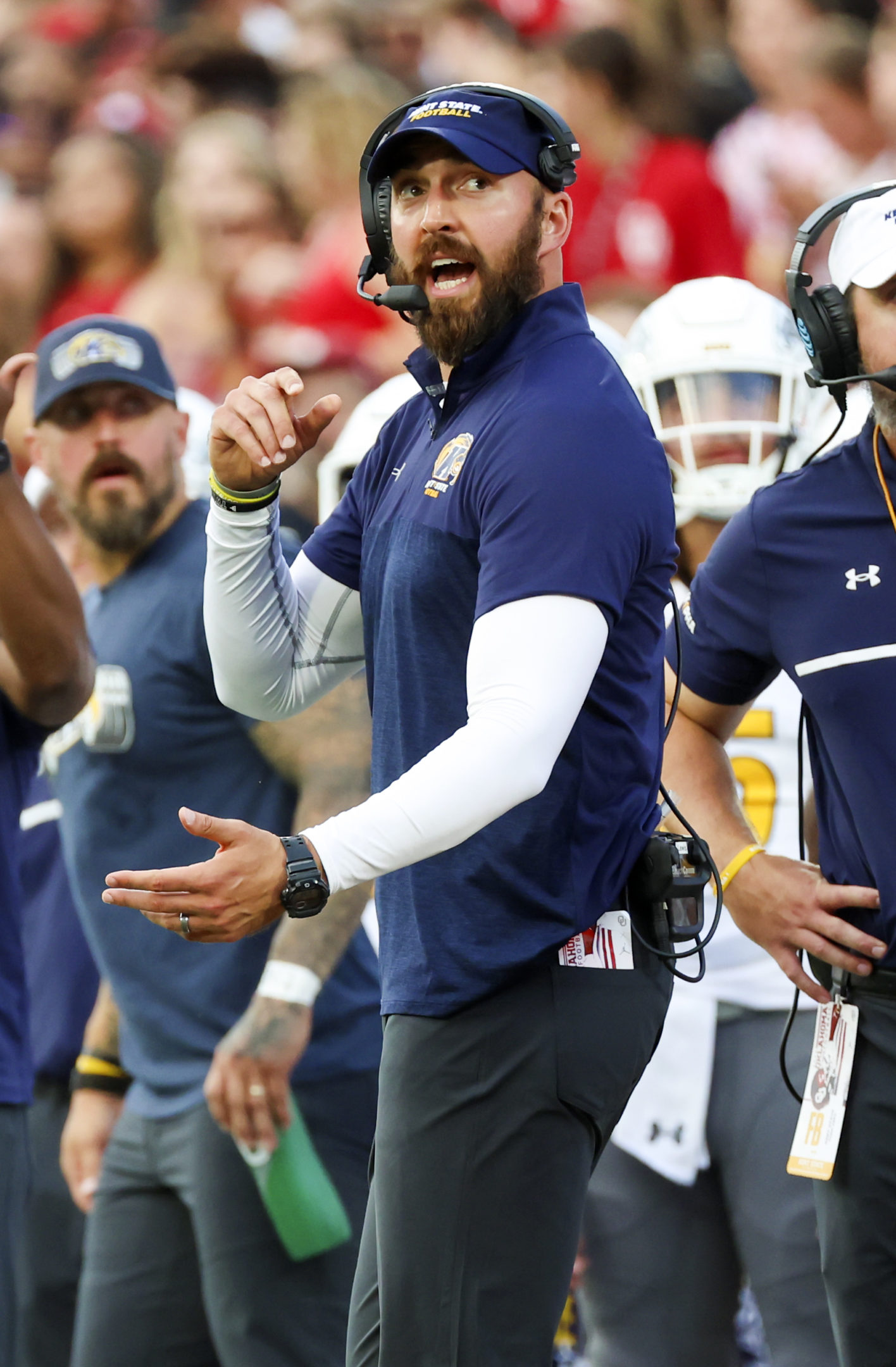 Sean Lewis Kent State Golden Flashes football Wisconsin Badgers coaching candidate