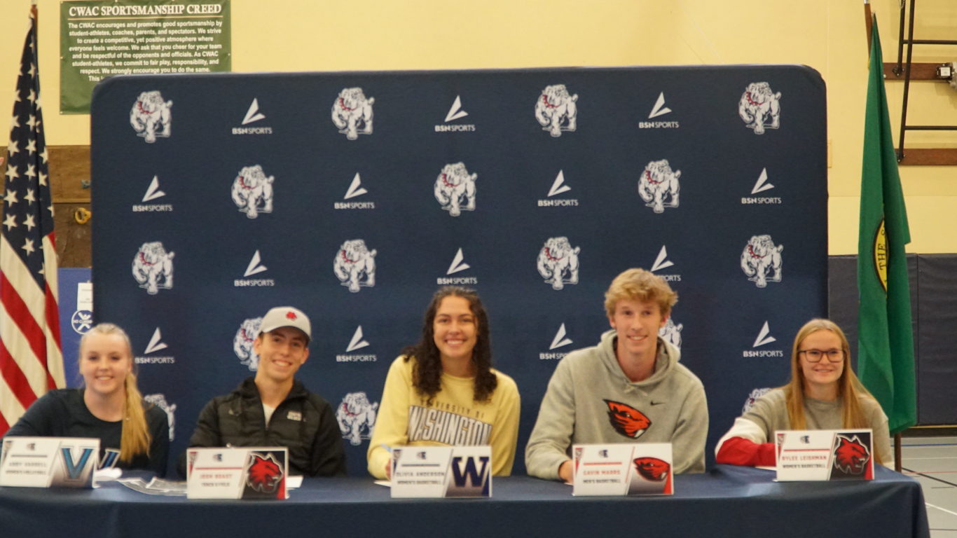 Ellensburg HS athletes sign to play college sports