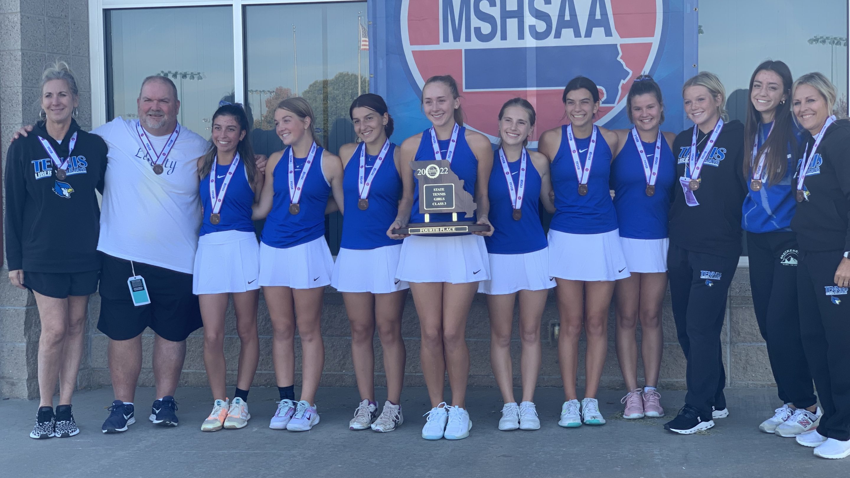 Liberty HS girls tennis team wraps up fall season - BVM Sports