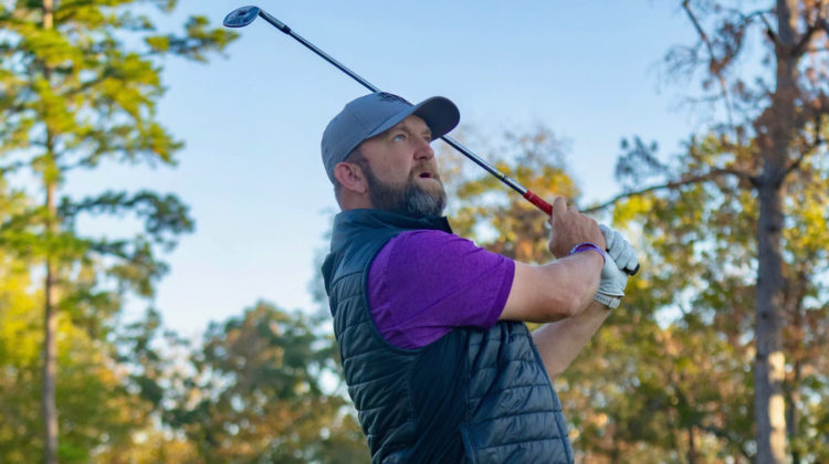 20-year Army vet, Jonathan Shuskey, playing Division I golf